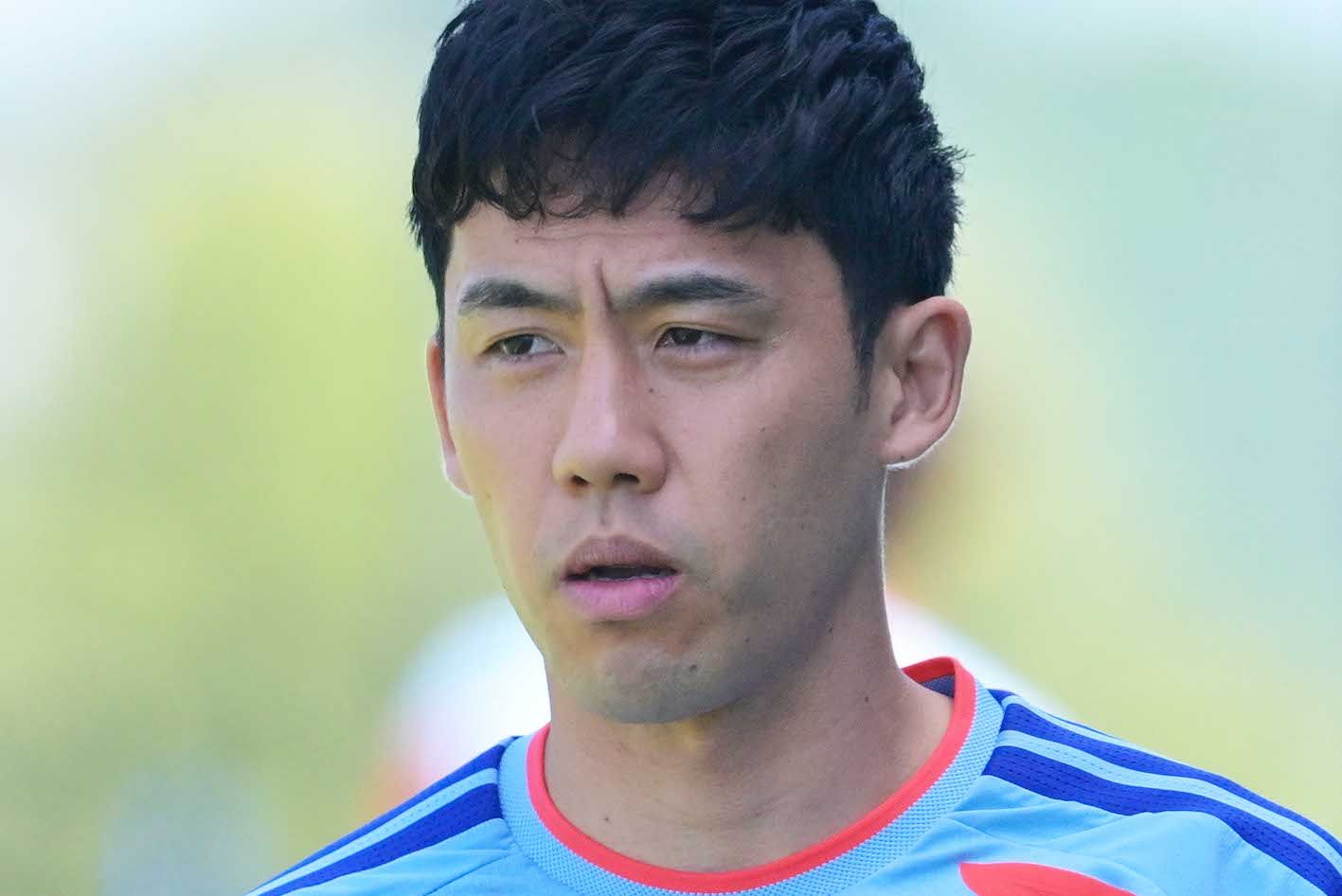 サッカー日本代表の引退を発表した遠藤航（JMPA 代表撮影）