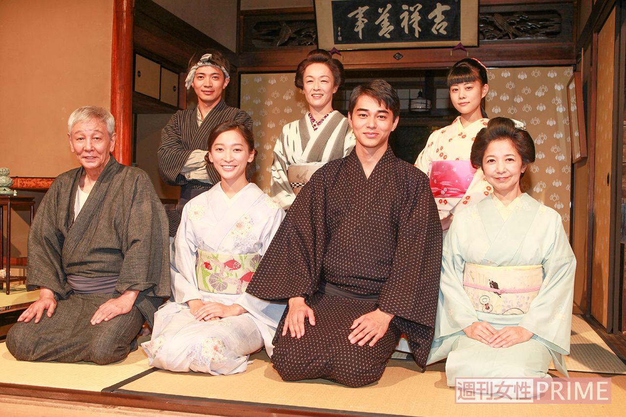 『ごちそうさん』大阪編 スタジオ収録取材会　撮影／週刊女性写真班