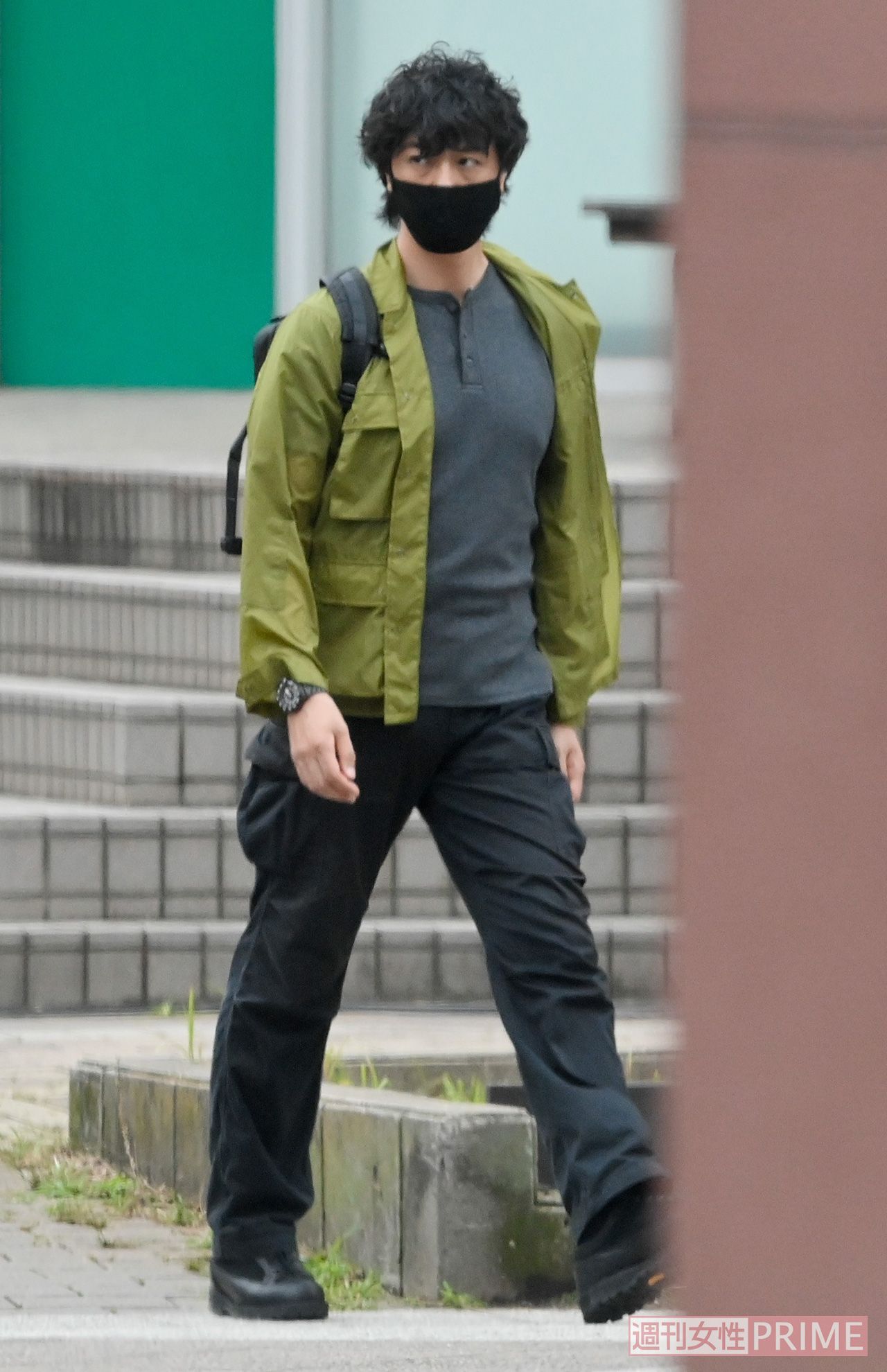 『BG』での斎藤工、横浜市仲町台駅周辺。仲町台の商店街などもよくロケ地で使用されます。