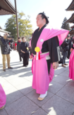 2013年、成田山節分会に参加した力士たち(写真/廣瀬靖士)