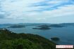 高見山の展望台からの景色。瀬戸内海の島々のほか天気がいいと四国まで見えることも