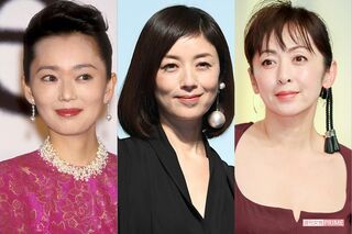 左から葉月里緒奈、高岡早紀、斉藤由貴