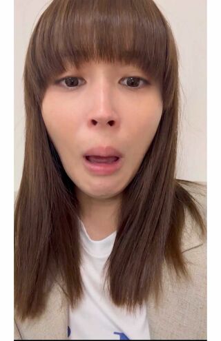変顔動画を公開した広瀬アリス(本人Xより)