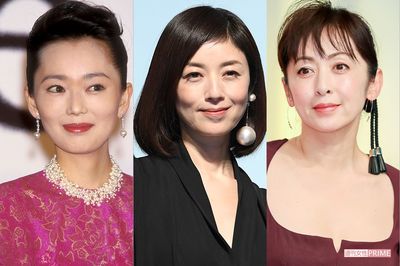 左から葉月里緒奈、高岡早紀、斉藤由貴