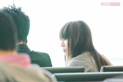 2008年6月、お忍び旅行のため羽田空港を訪れる妻夫木聡と柴咲コウ