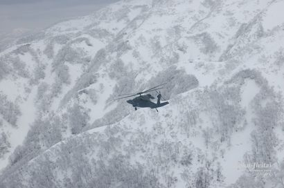 ドラマ第1話のような、雪山での救助活動も航空救難団の役目のひとつ（航空自衛隊公式HPより）