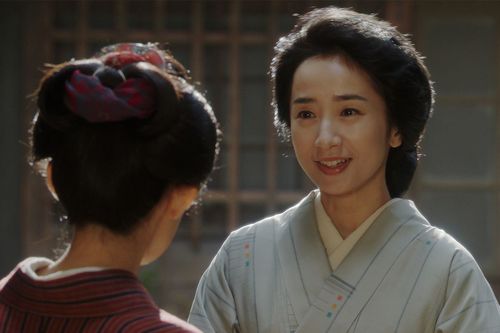 山村千鳥を演じる若村麻由美とは、映美の朝ドラデビュー作、'13年『純と愛』でも共演。連続テレビ小説『おちょやん』月～土午前8時～（総合）ほか