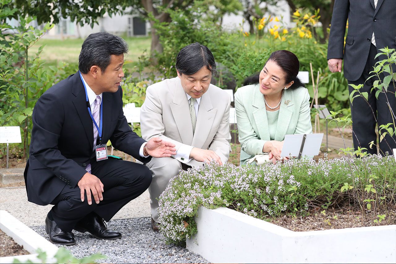 昨年6月、千葉県で開かれた「みどりの愛護」に7年ぶりのご出席となった雅子さま