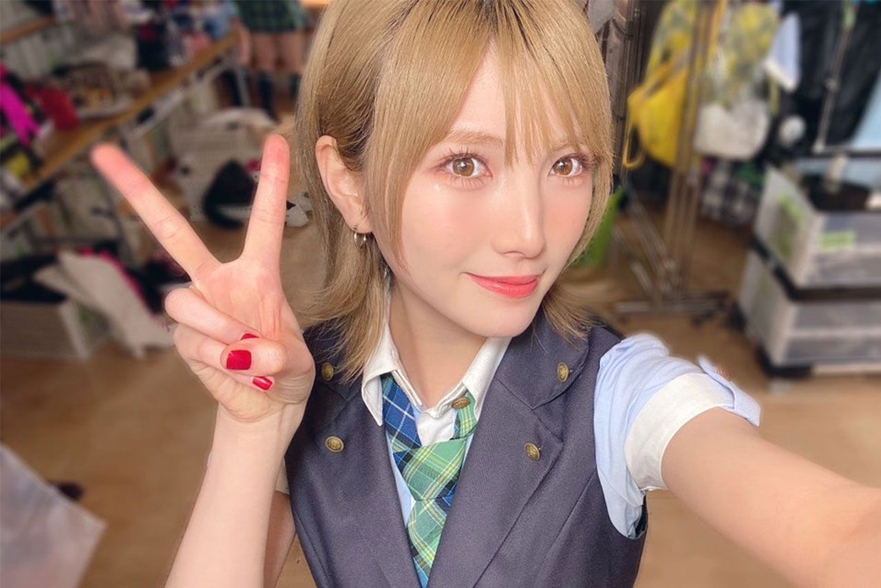 AKB48の岡田奈々（本人のTwitterより）
