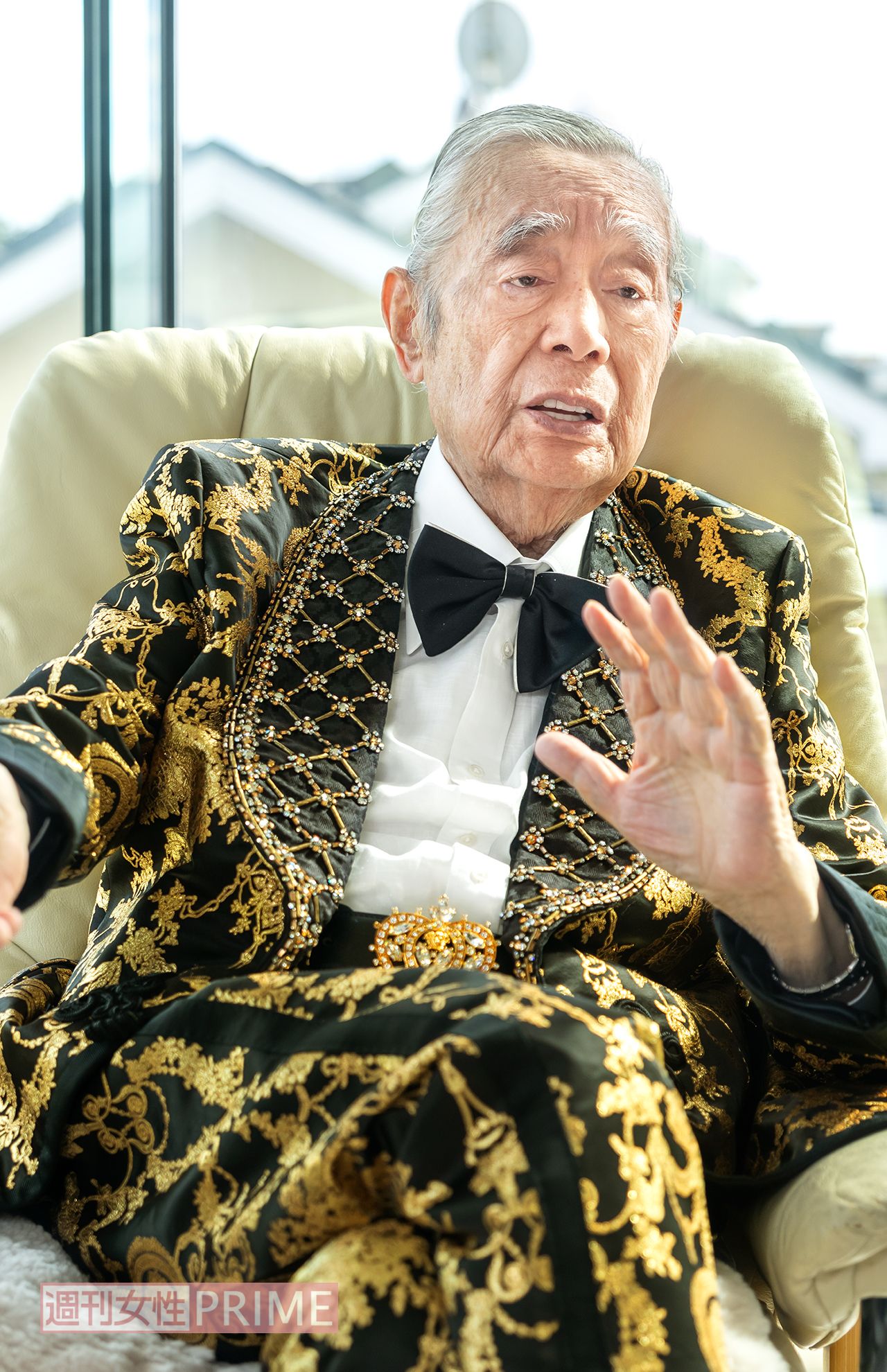 ドクター・中松　撮影／佐藤靖彦