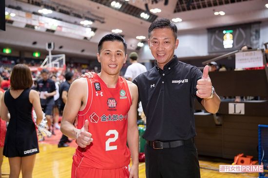 日本代表の活躍も期待される富樫選手と島田さん　