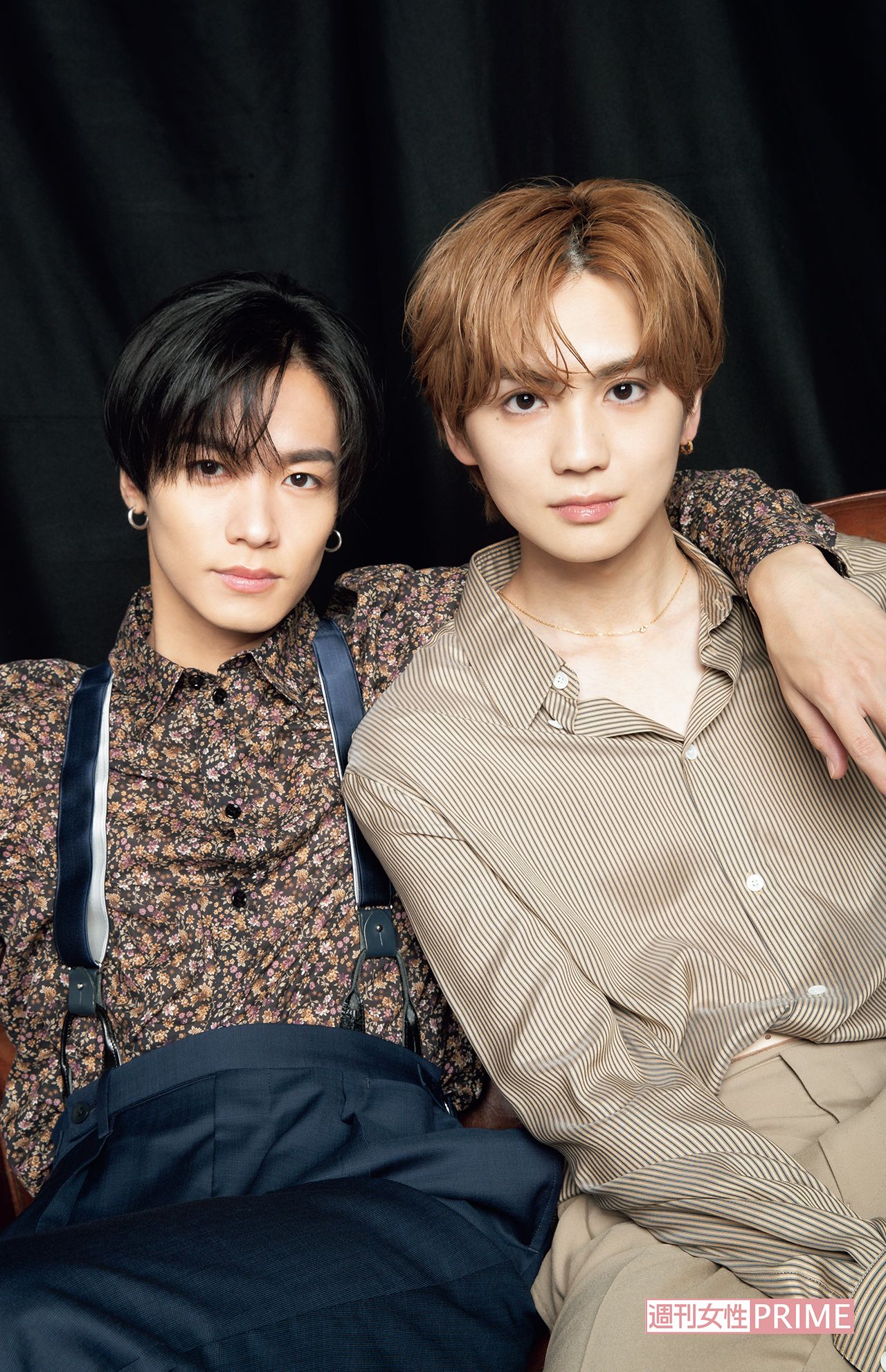 川村壱馬（左） × 吉野北人（右）　撮影／矢島泰輔