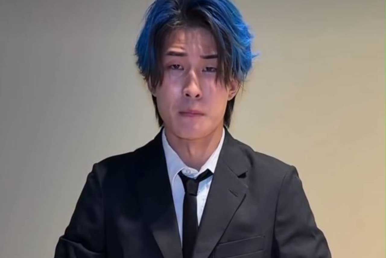 人種差別的な表現と受け取られることもある“つり目ポーズ”で炎上した人気YouTuberのガミックス（本人のインスタグラムより）