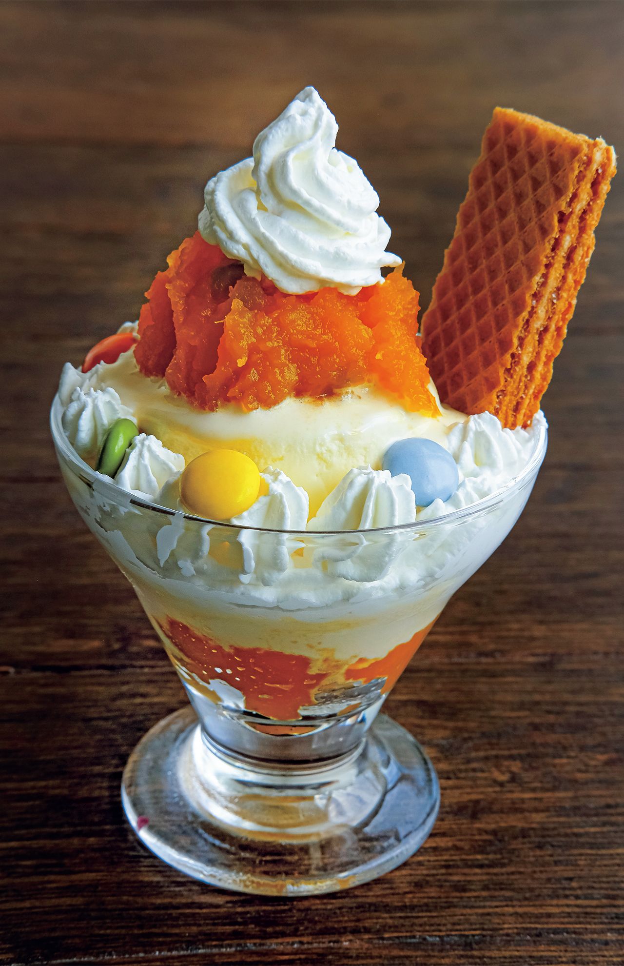 かぼちゃのパフェ