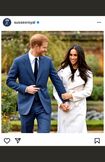 '20年に突如、王室離脱宣言をしたヘンリー王子とメーガン妃(公式インスタグラムより)
