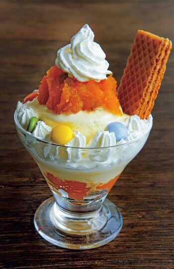 かぼちゃのパフェ