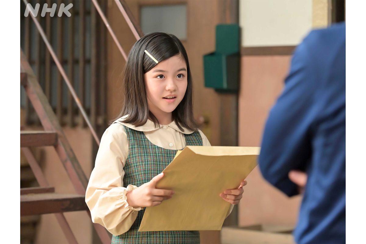 中里佳保役を永瀬ゆずなが好演（『あんぱん』公式Xより）