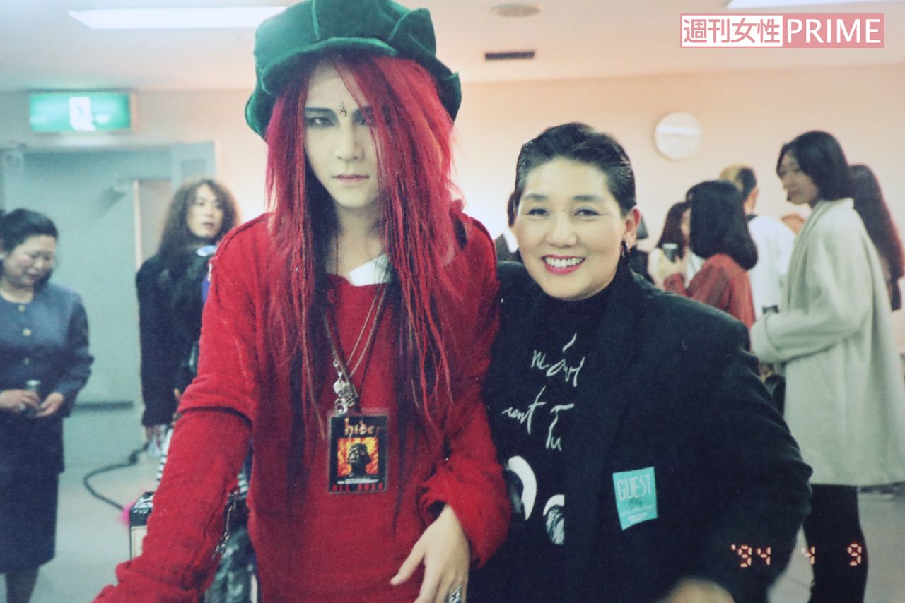 亡くなる前まで交流のあったX JAPAN hideと