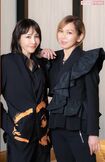 左から柚希礼音、湖月わたる 撮影/矢島泰輔