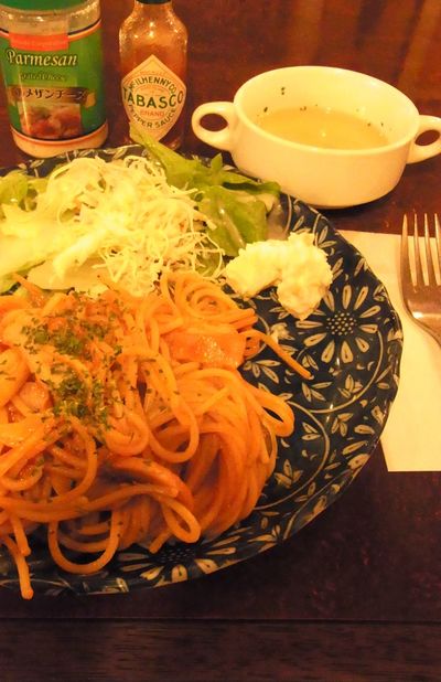 「カフェ アルル」のナポリタンならぬ““ニャ”ポリタン