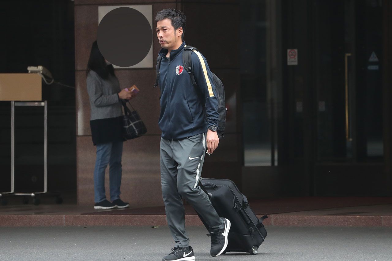 チームが“規則違反”と処分したチームメイトも宿泊するホテルでの逢瀬現場（'18年4月6〜7日）