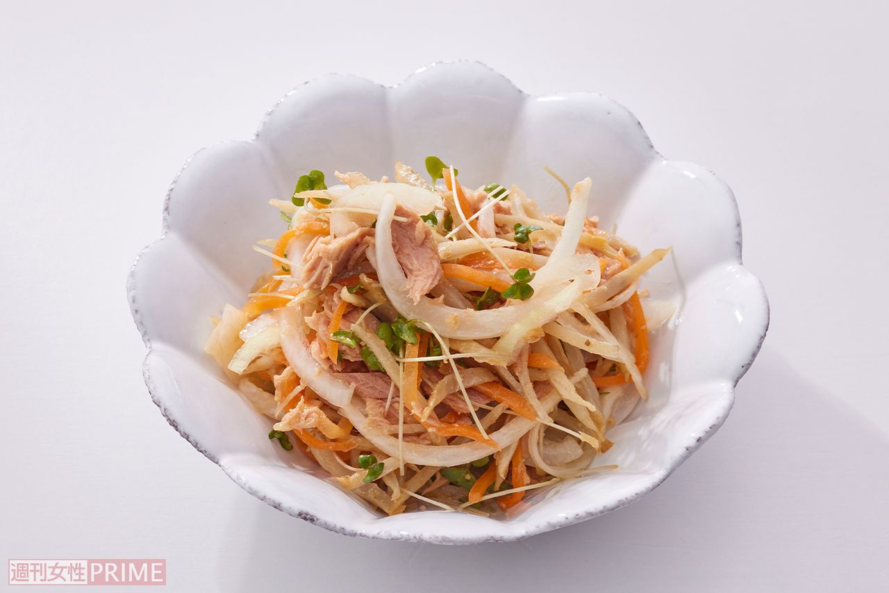 春の根菜サラダ　撮影／廣瀬靖士