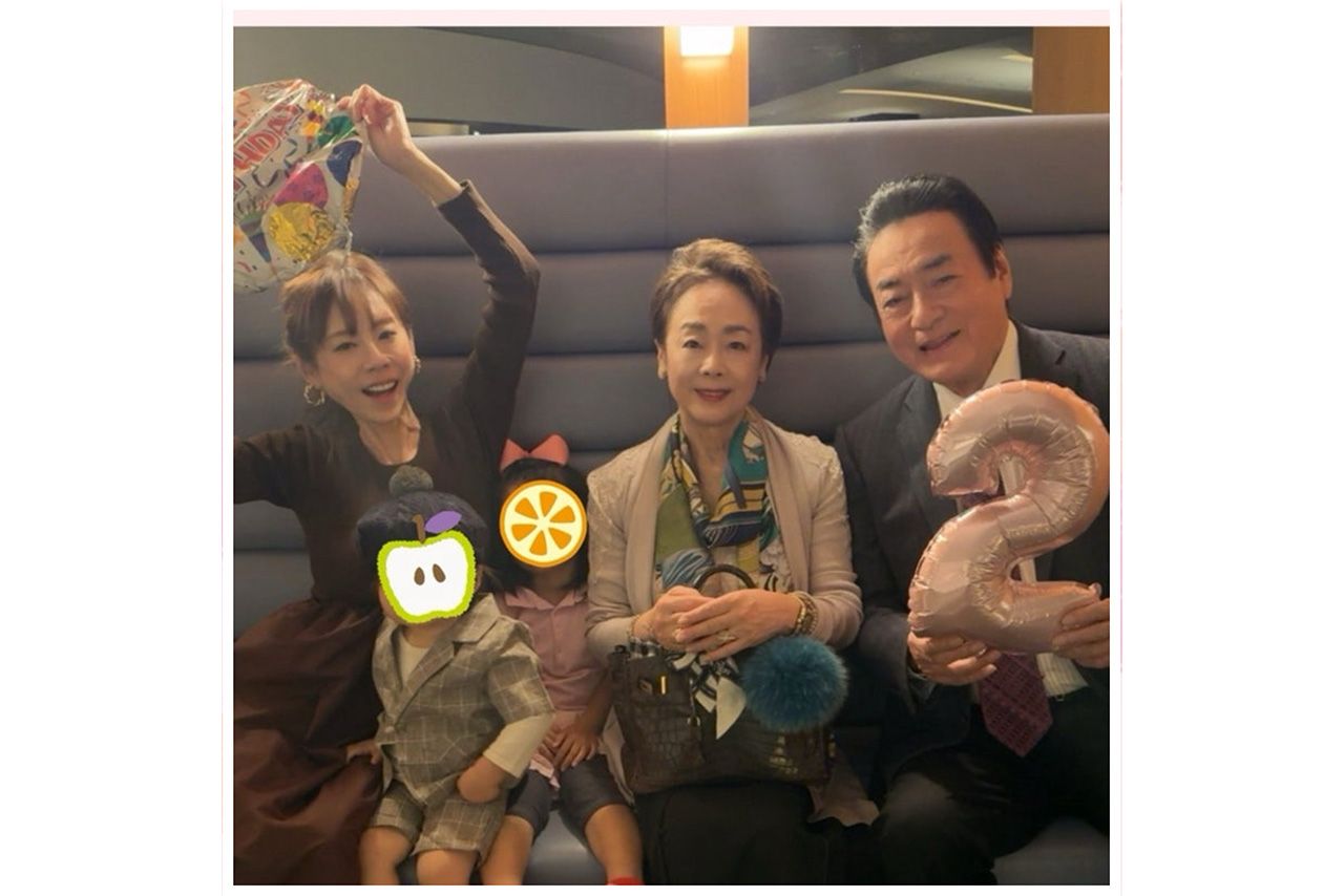 娘・高橋真麻のサポートに来た高橋英樹ら両親（本人ブログより）