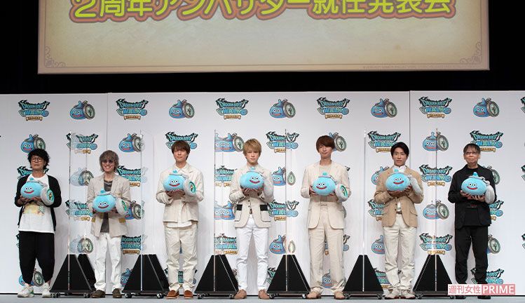関ジャニ『ドラゴンクエストウォーク』2周年アンバサダー就任発表会（2021年）