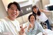 お見舞いに来た長男と 写真提供/佐藤弘道