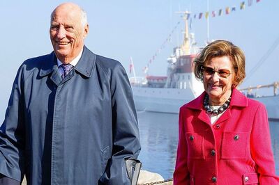 ノルウェー王室の公式SNSではハーラル5世とソニア王妃の微笑ましい姿も見られる