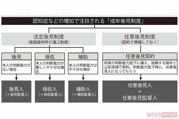 認知症などの増加で注目される「成年後見制度」