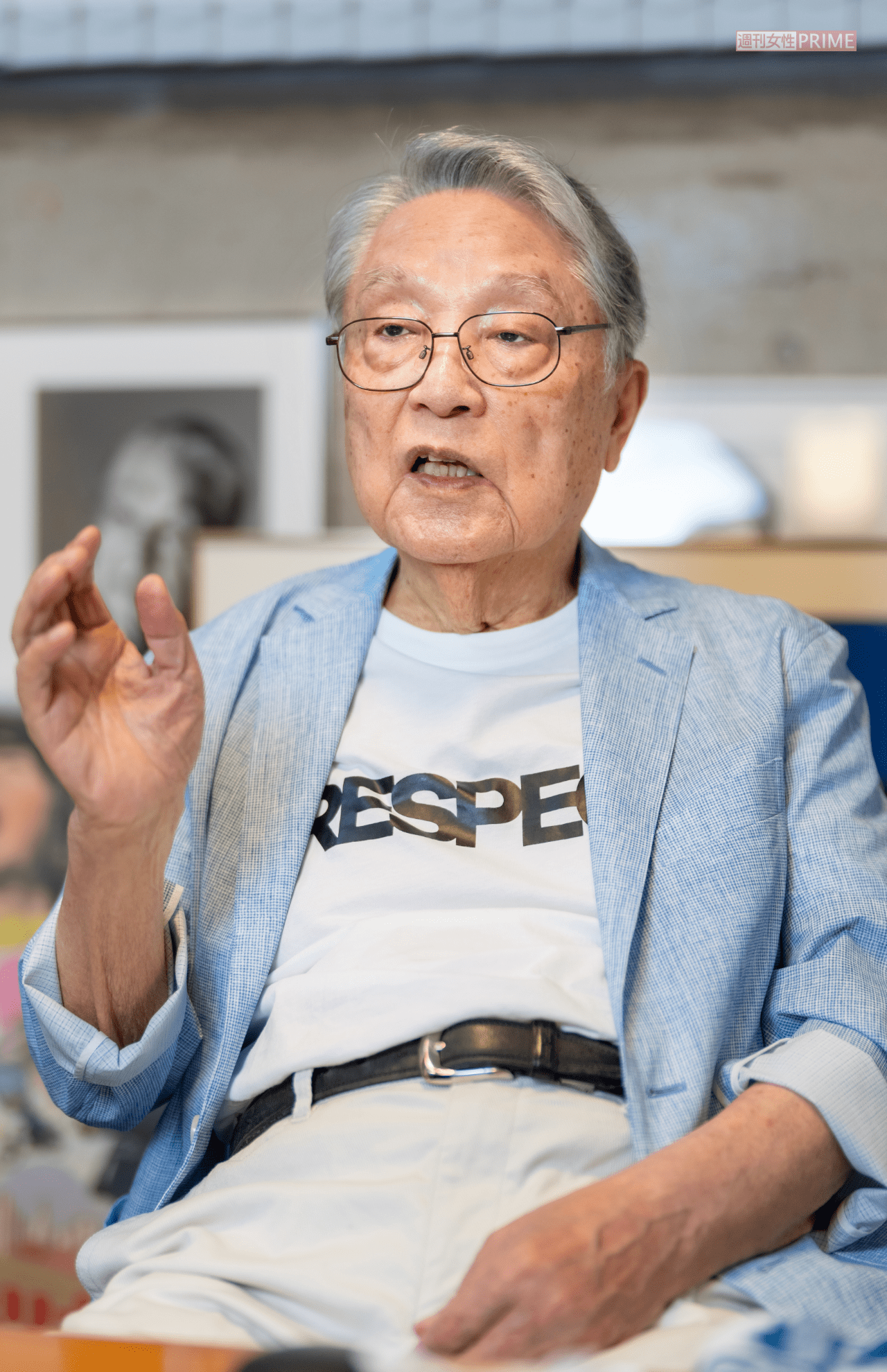 伊東四朗さん（撮影／佐藤靖彦）