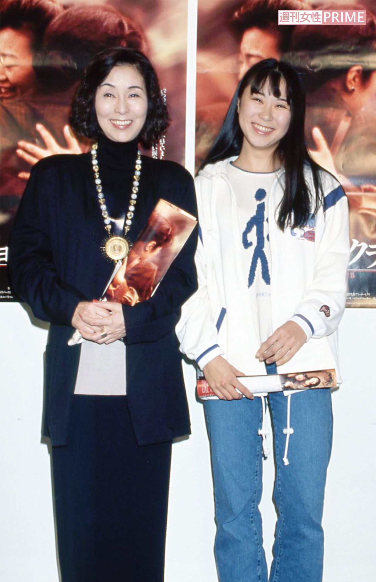 '94年3月、映画『ジョイ・ラック・クラブ』の試写会で樹里と一緒に