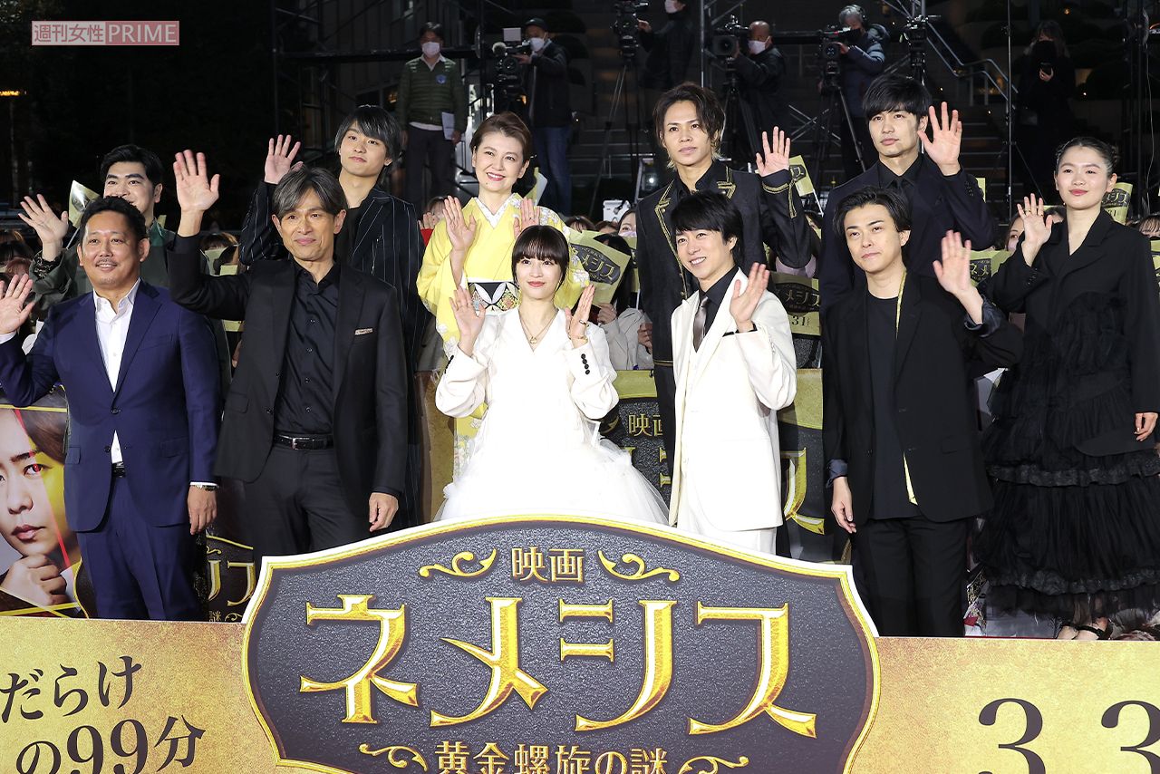 『映画ネメシス黄金螺旋の謎』で櫻井翔と共演した上田竜也