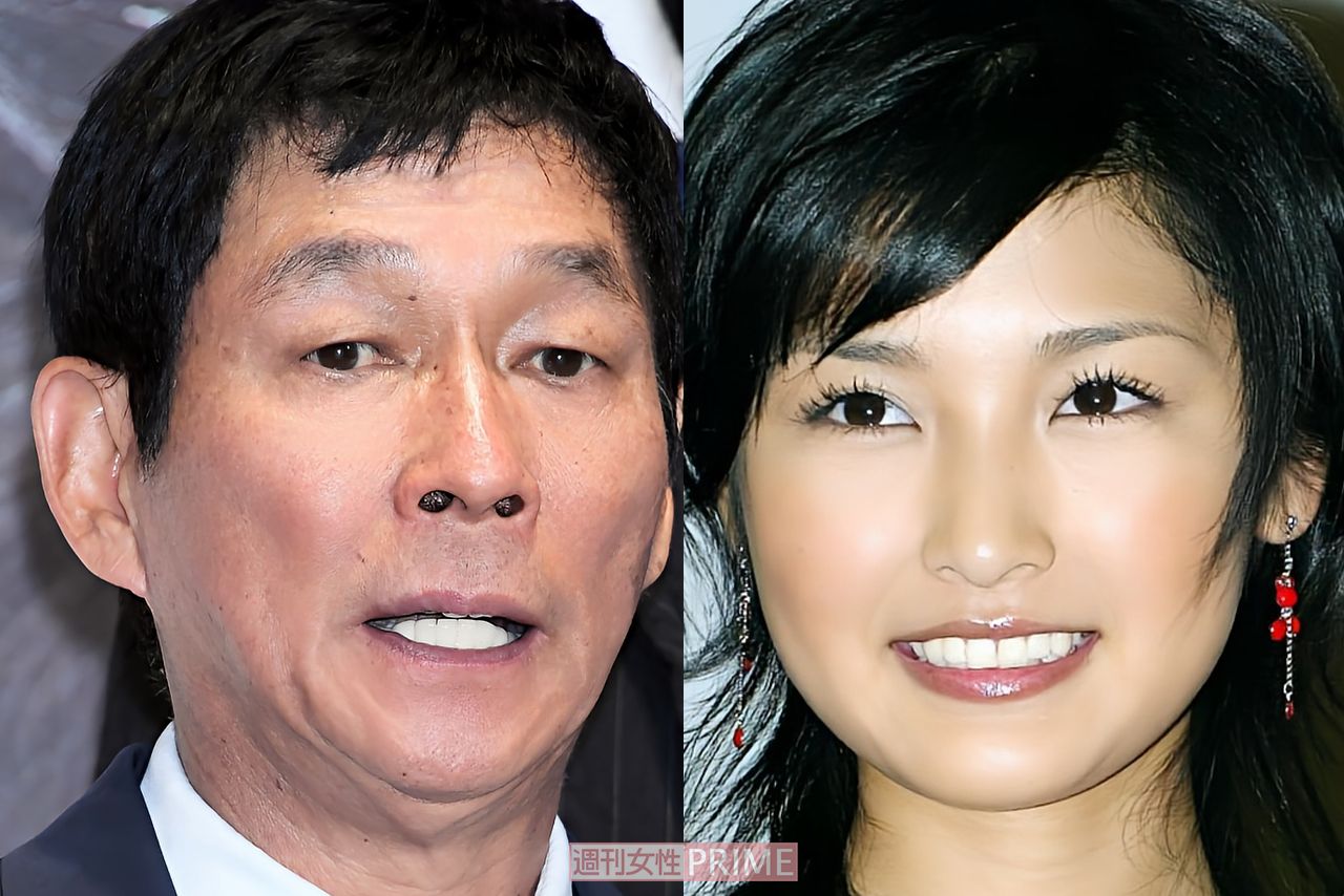 写真左から明石家さんま、石川梨華