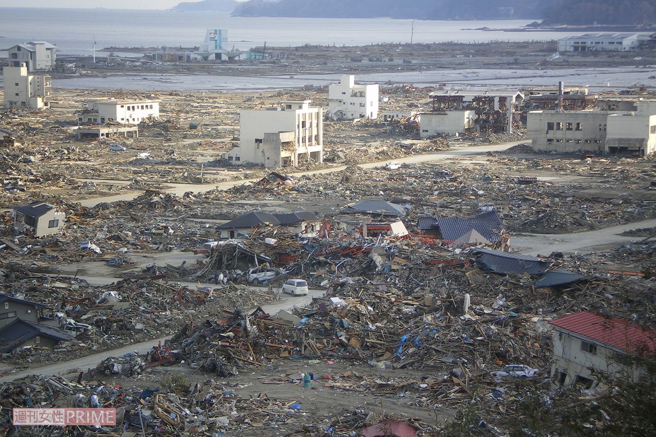 死者、行方不明者が2万人以上になった東日本大震災。たつき氏はこれ以上の災害を夢で見たという