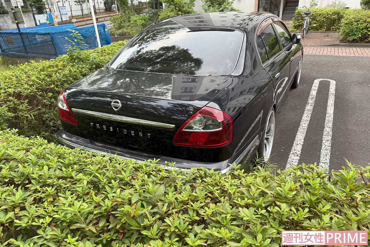 《神奈川・茅ケ崎》小椋亮容疑者が乗っていたという高級国産車