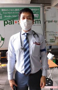 東京・中野区の医師で、生活困窮者の支援活動をする谷川智行さん