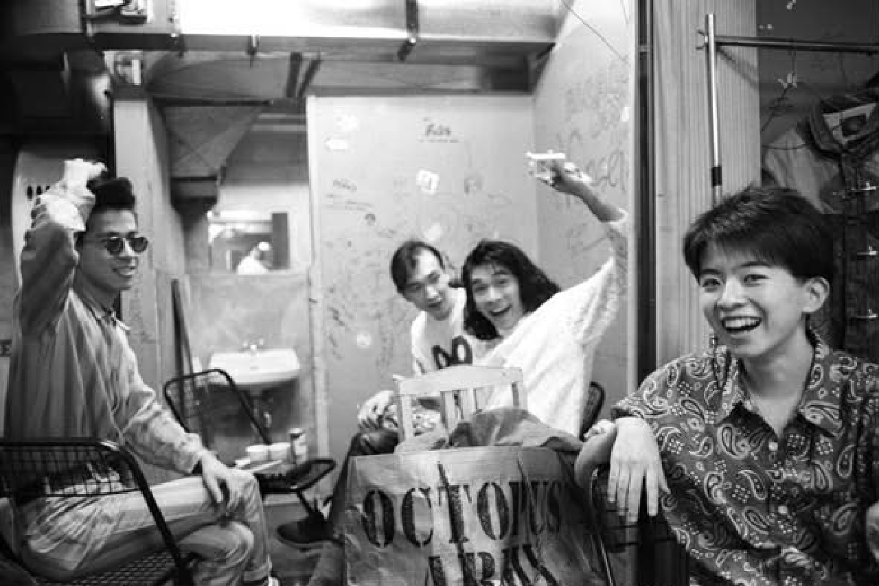 メジャーデビュー直後の東京少年（撮影／坂本正郁）