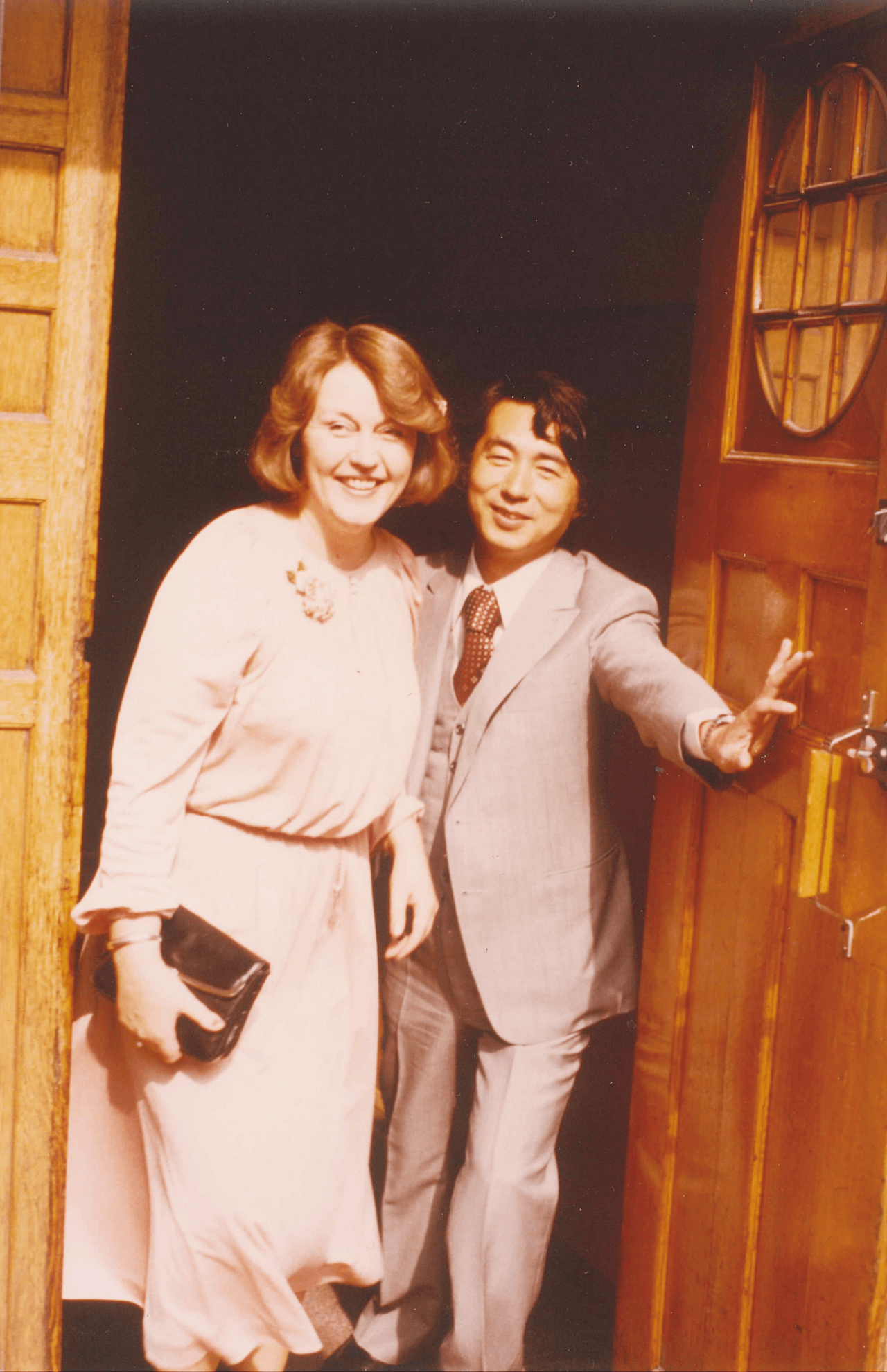 結婚式の日。マリアさんと市役所に向かう前