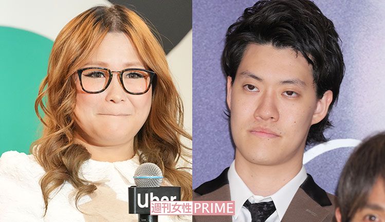 ギャル曽根（左）と粗品