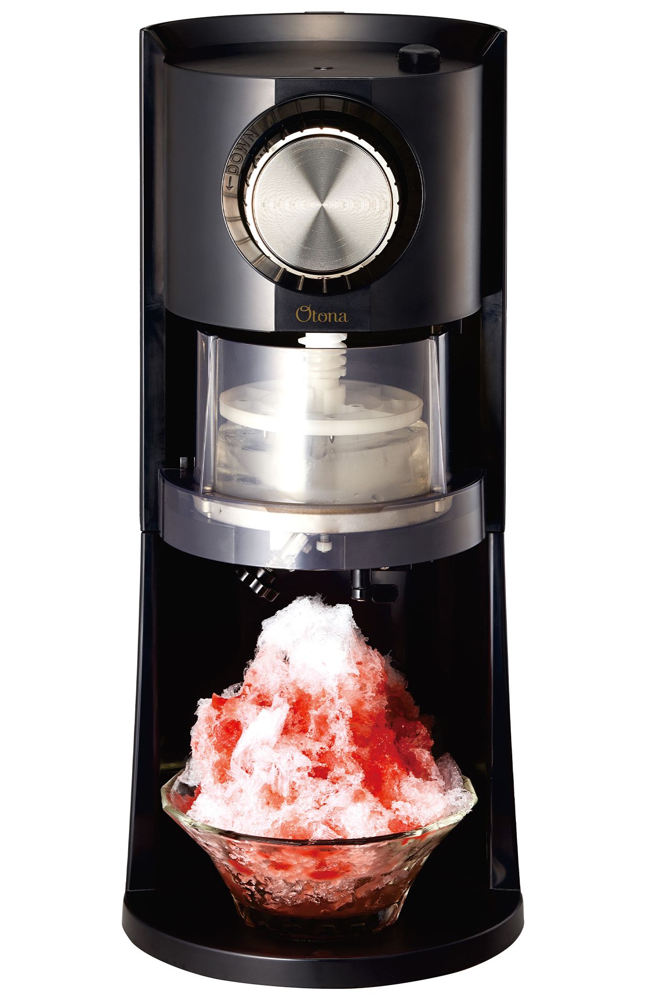 専門店のようなかき氷が楽しめる電動わた雪かき氷器プレミアム DSHH-20（ドウシシャ／10780円）