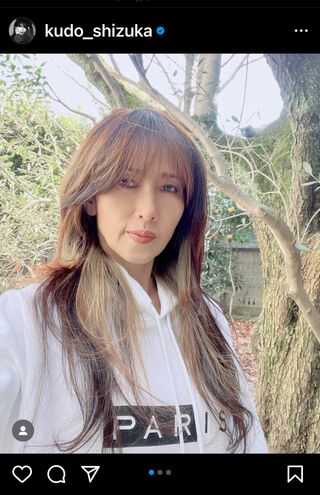 “彼パーカ撮”はしーちゃん流の内助の功？（本人公式インスタグラムより）