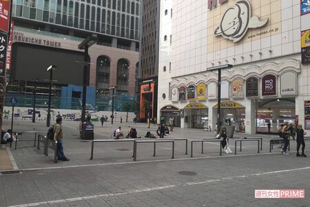 新宿東宝ビル周辺の溜まり場、通称『トー横』