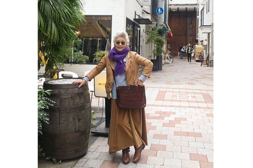 キャメルとパープルは相性抜群!（木村さん）