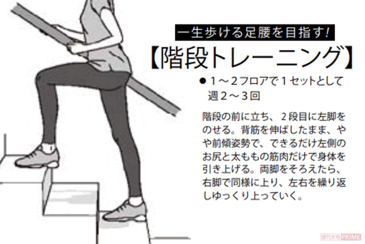 中高年向けトレーニング【階段トレーニング】