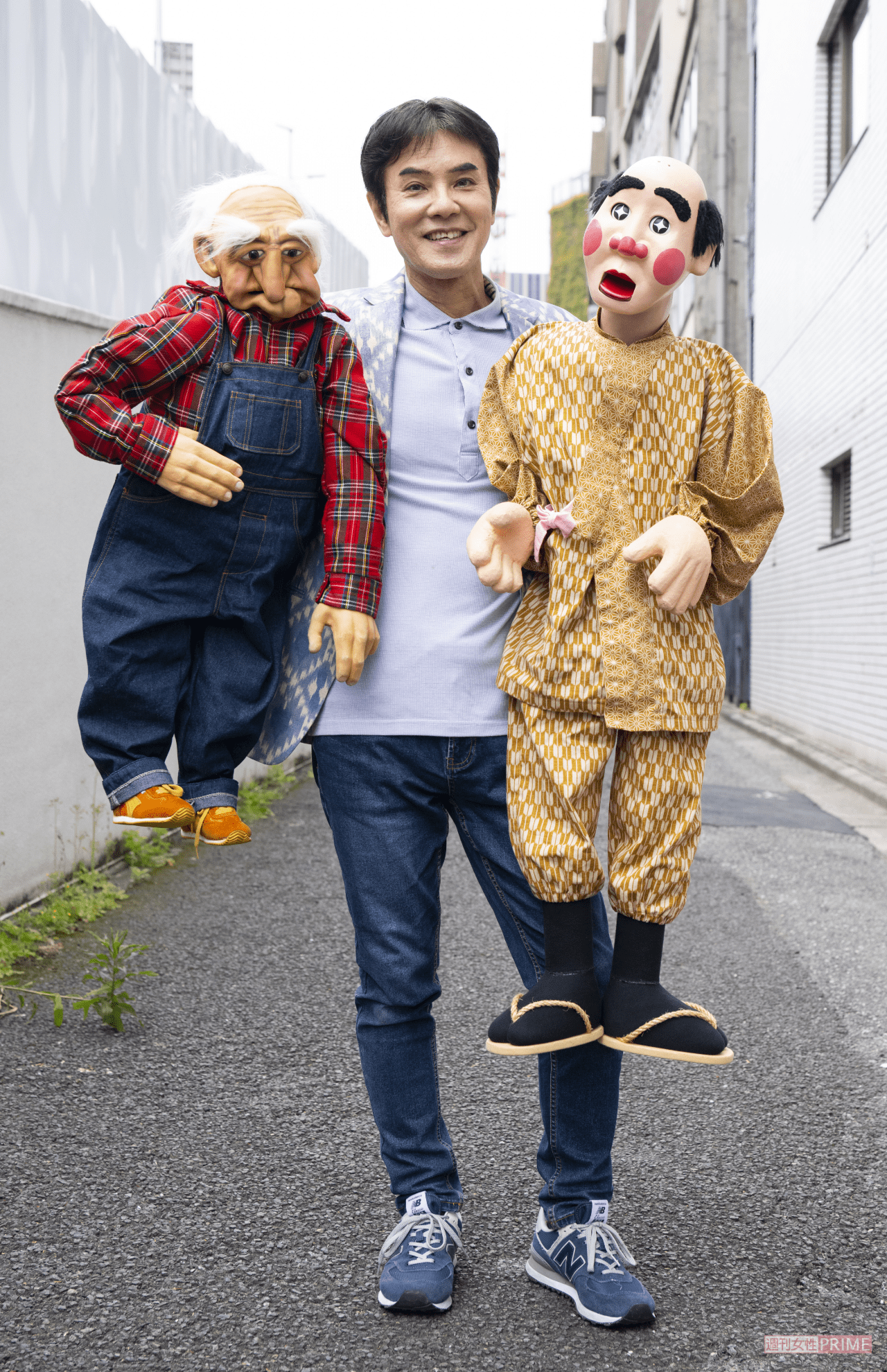 腹話術師、ものまねタレント・いっこく堂（撮影／山田智絵）