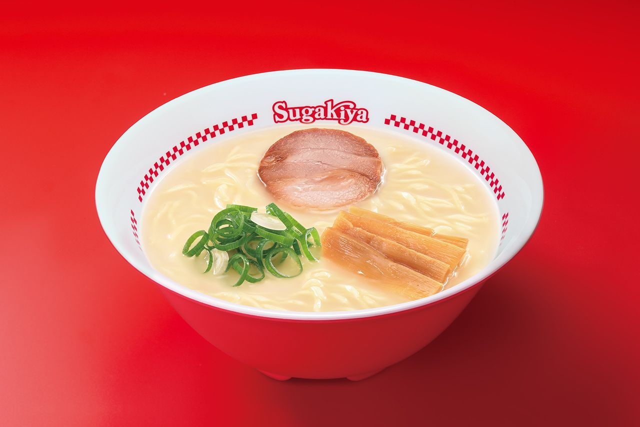 スガキヤのラーメン　提供／スガキコシステムズ