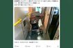 X上で波紋を呼んだJR高崎線グリーン車デッキのベビーカー放置投稿