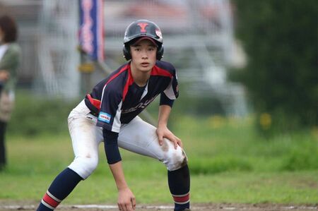 中学時代の丸田選手。当時から色白でイケメンだった（宇野和之監督提供）
